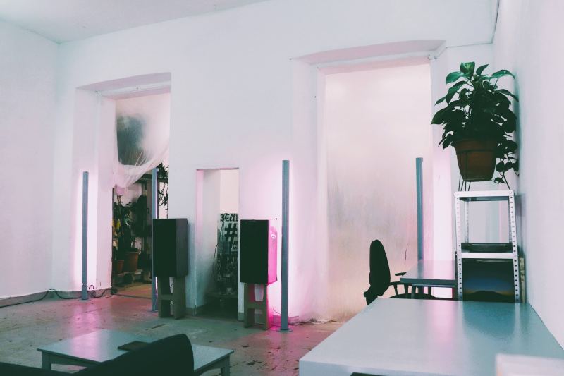 Mesa flexible coworking creativo Barcelona
